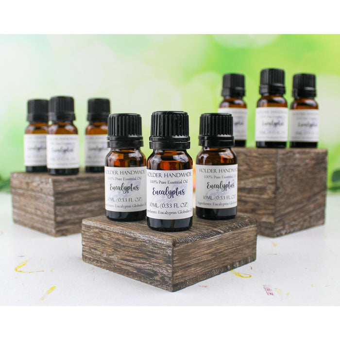 Holder Handmade - Eucalyptus Essential Oil & Wool Diffuser Set