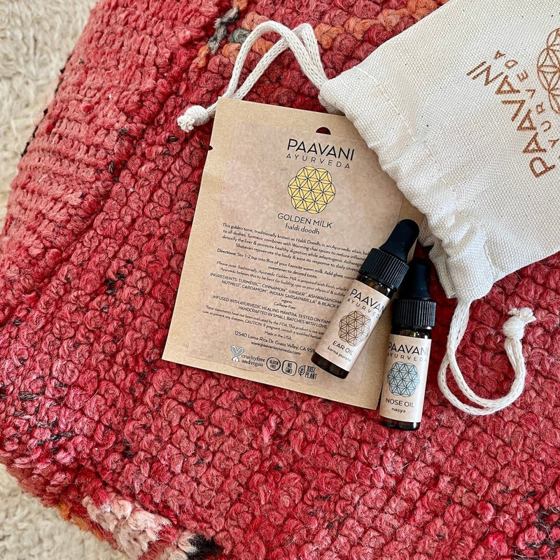 Paavani Ayurveda Winter Sampler Kit | Ayurvedic Set for Seasonal Balance
