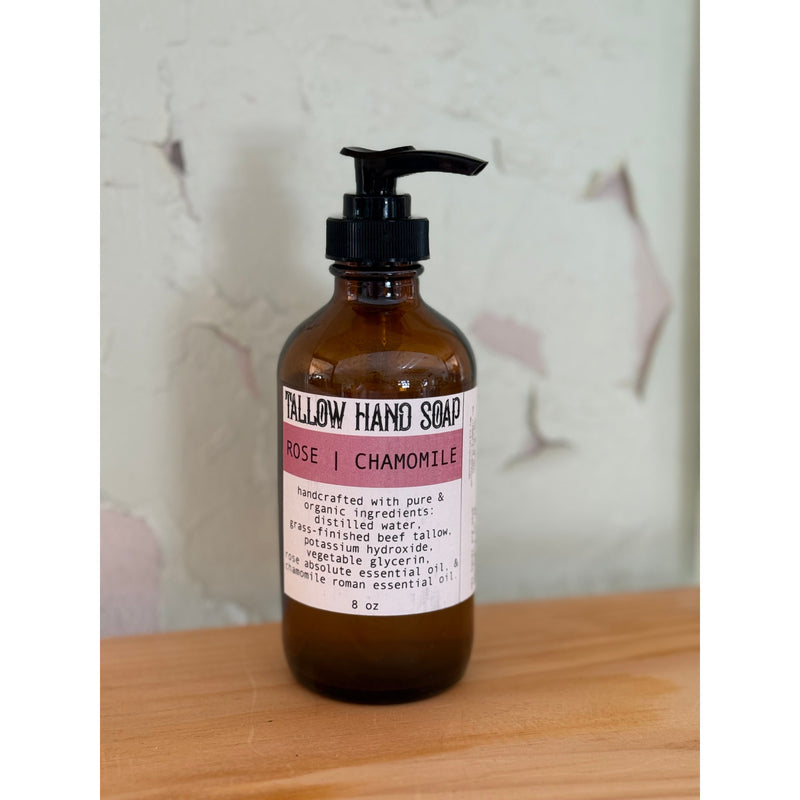 Apotheke DuJardin HAND SOAP | TALLOW | LIQUID Gray rose chamomile (being discontinued)
