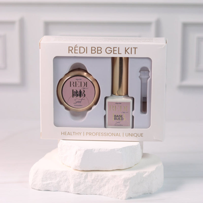 Red Iguana LLC "SWEET" BB Gel Kit - Light Pink Base and Builds