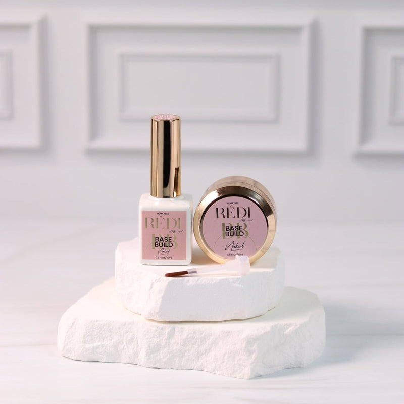 Red Iguana LLC "NAKED" BB Gel Kit - Natural Pink Base and Builds