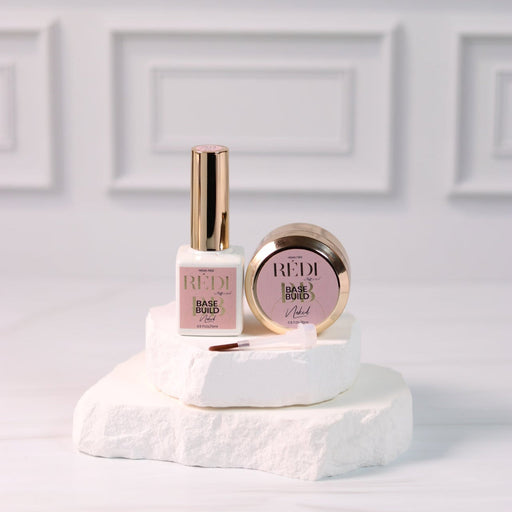 Red Iguana LLC "NAKED" BB Gel Kit - Natural Pink Base and Builds