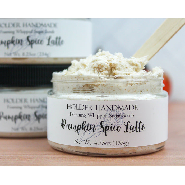 Pumpkin Spice Latte Foaming Whipped Sugar Scrub 4.7oz - 8.2oz