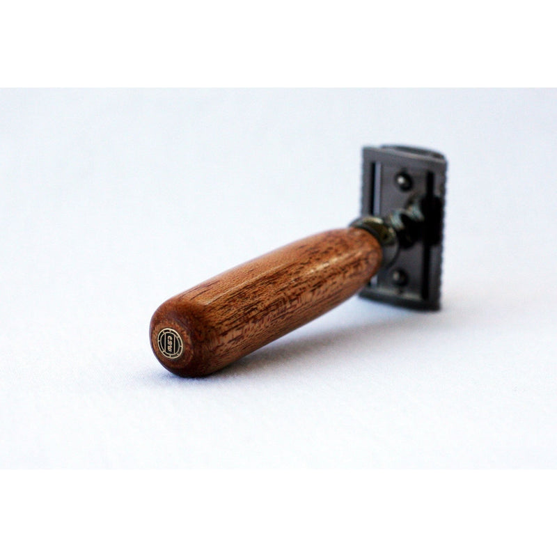 CreationsByWill Mahogany Wood Double Edge Razor Double Edge Razor
