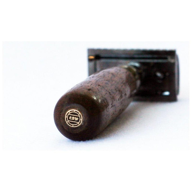 CreationsByWill Hand turned Walnut Wood Double Edge Safety Razor Double Edge Razor