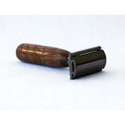CreationsByWill Hand turned Walnut Wood Double Edge Safety Razor Double Edge Razor