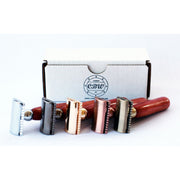 CreationsByWill Red Cedar Wood Double Edge Razor Double Edge Razor