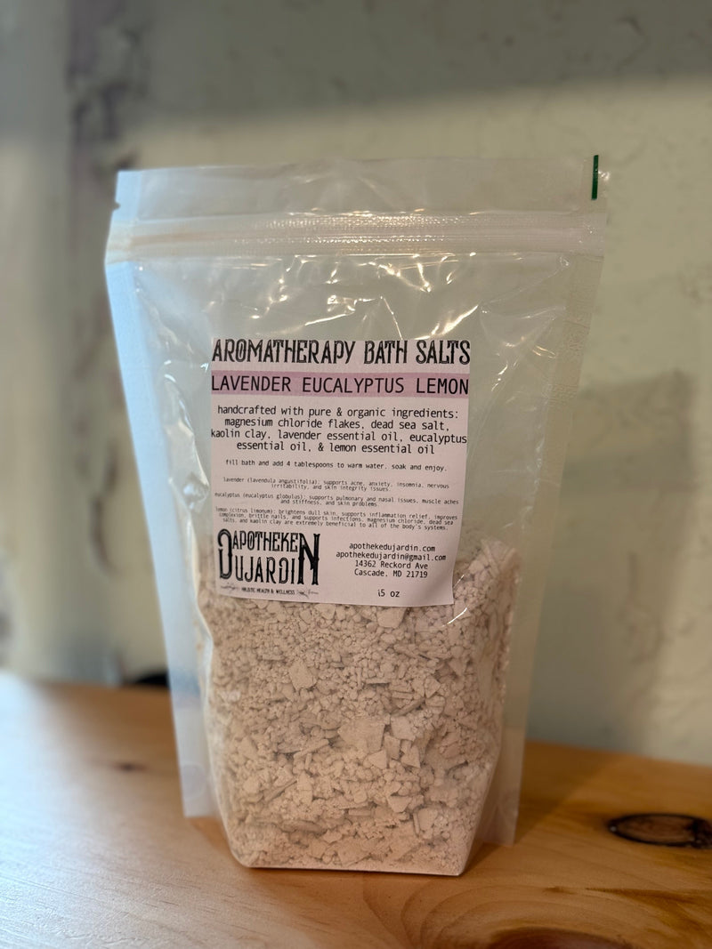 Aromatherapy Bath Salts | Mineral-Rich Dead Sea Soak
