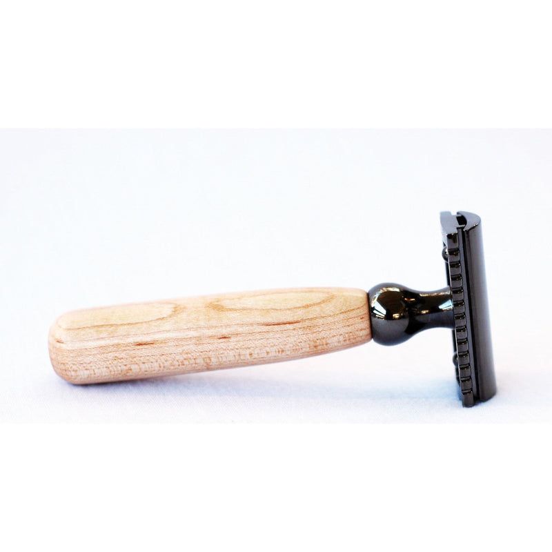 CreationsByWill Maple Wood Double Edge Razor Double Edge Razor