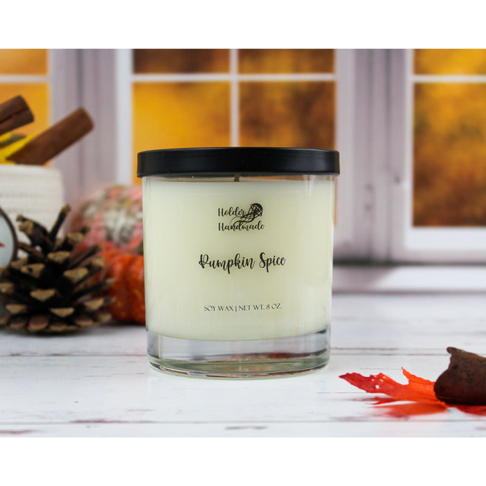 Holder Handmade - Pumpkin Spice Soy Candle