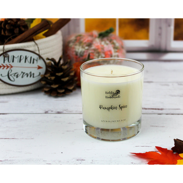 Holder Handmade - Pumpkin Spice Soy Candle