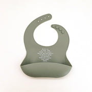 Be A Heart Meal Blessing Silicone Bib Bibs