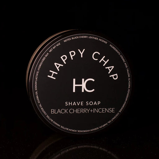 Happy Chap Happy Chap Black Cherry + Incense Shaving Collection Shaving Kit