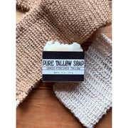Apotheke DuJardin Tallow Bar Soap | Pure Grass-Finished Tallow | All Skin Types soap Rosy Brown