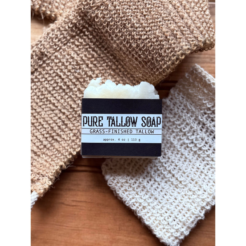 Apotheke DuJardin Tallow Bar Soap | Pure Grass-Finished Tallow | All Skin Types soap Rosy Brown