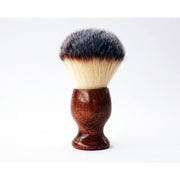 CreationsByWill Mahogany Wood Plisson Lather Brush Lather Brush
