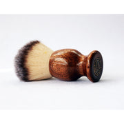 CreationsByWill Mahogany Wood Plisson Lather Brush Lather Brush