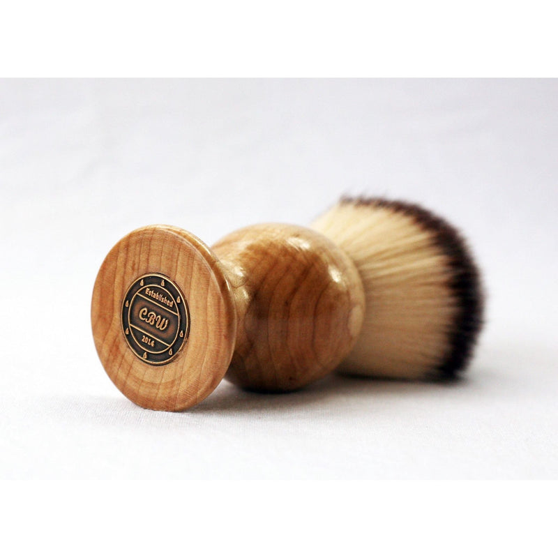 CreationsByWill Maple Plisson Lather Brush Lather Brush