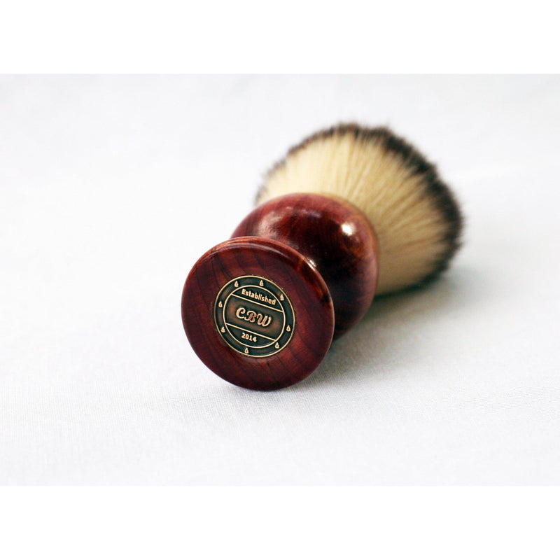 CreationsByWill Red Cedar Plisson Lather Brush Lather Brush
