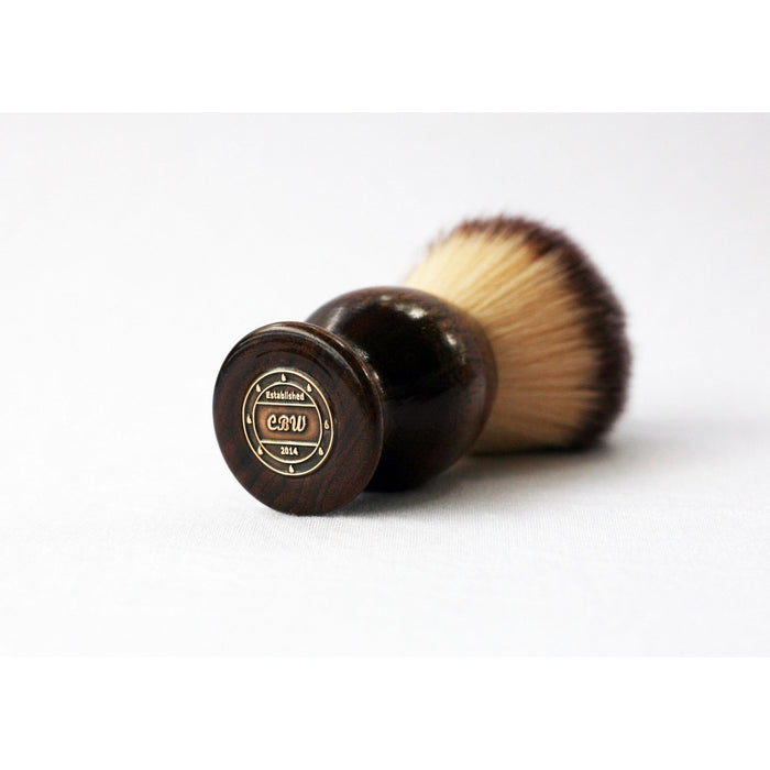 Creationsbywill - Walnut Plisson Lather Shave Brush