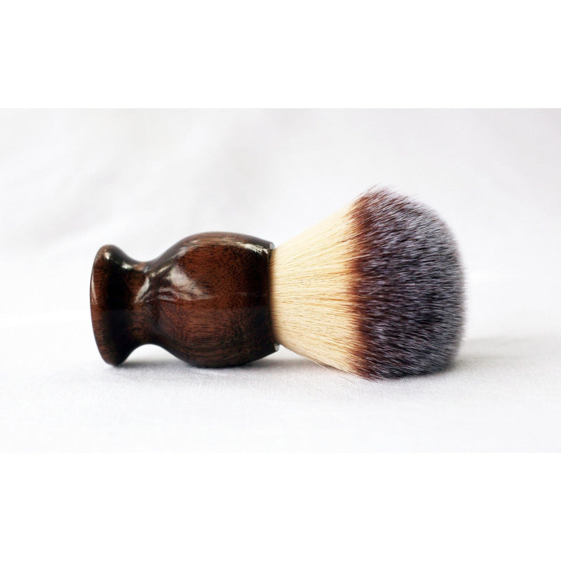 CreationsByWill Walnut plisson Lather shave Brush Lather Brush