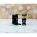 Shaving Brush and Acrylic Shaving Brush Stand Set