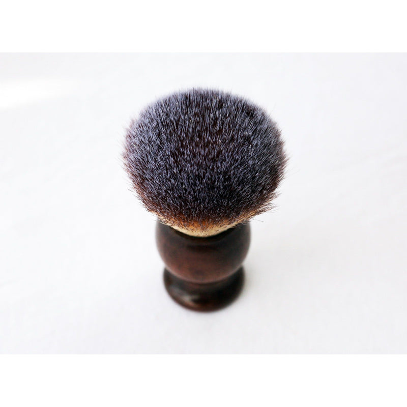 CreationsByWill Walnut plisson Lather shave Brush Lather Brush