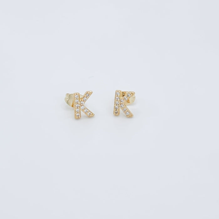 Meyer Initial Stud Earring by Jonesy Wood