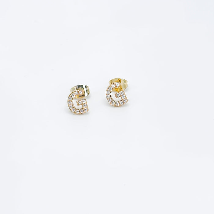 Meyer Initial Stud Earring by Jonesy Wood