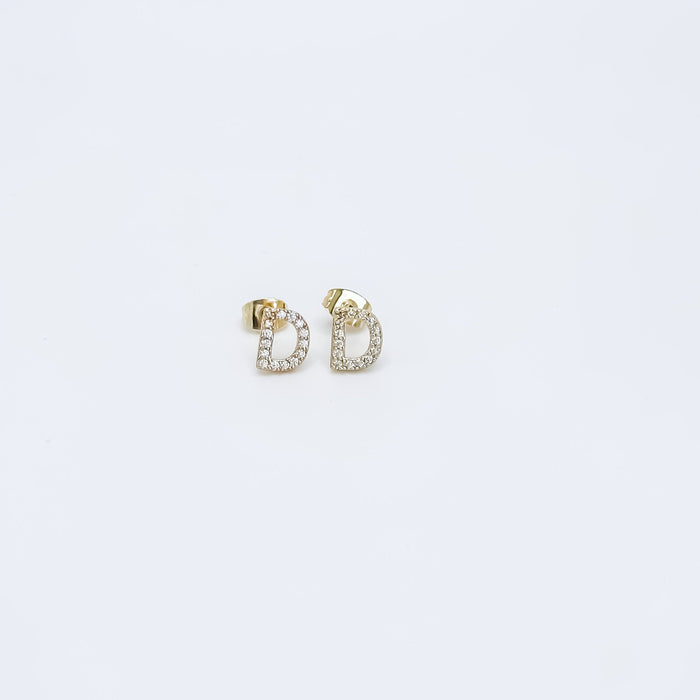 Meyer Initial Stud Earring by Jonesy Wood