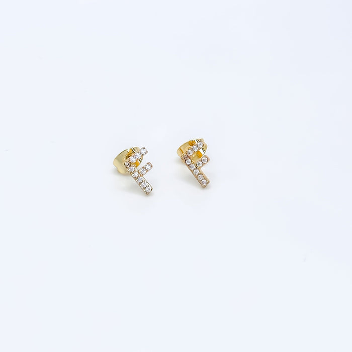 Meyer Initial Stud Earring by Jonesy Wood