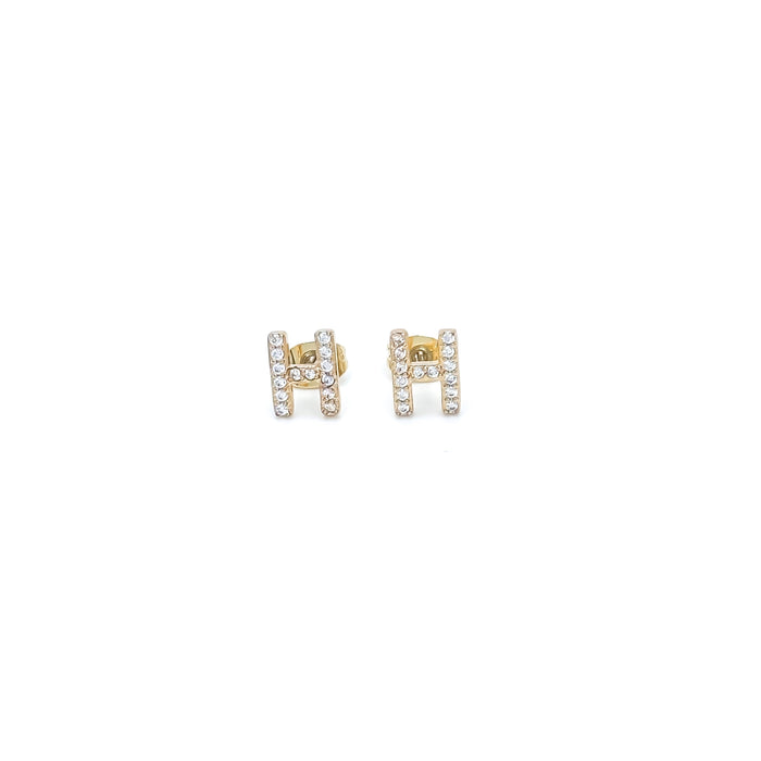 Meyer Initial Stud Earring by Jonesy Wood