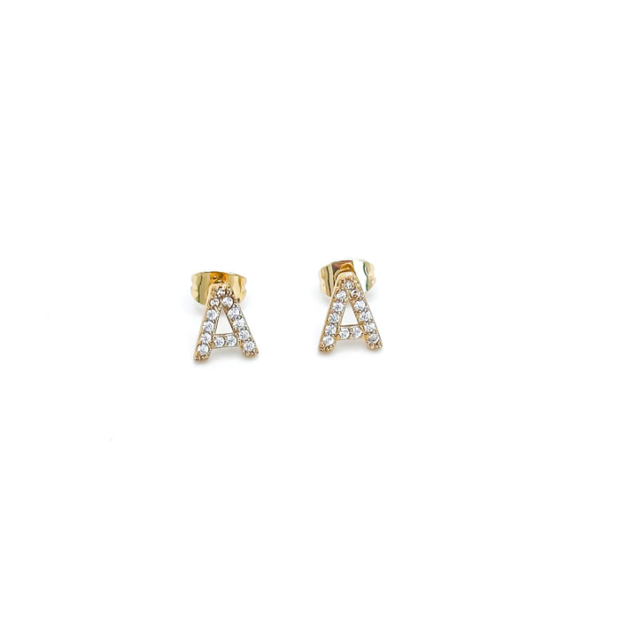 Meyer Initial Stud Earring by Jonesy Wood