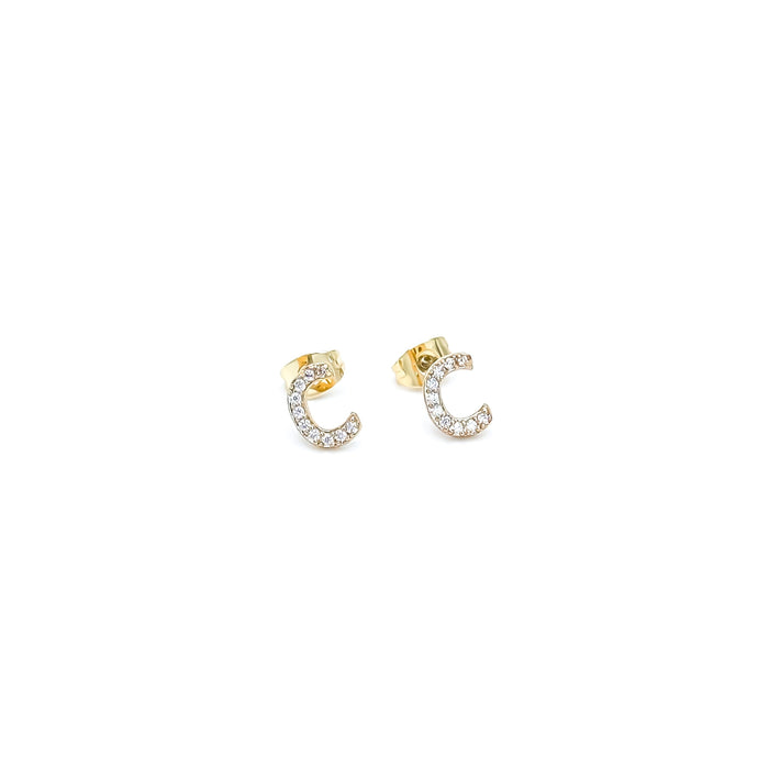 Meyer Initial Stud Earring by Jonesy Wood