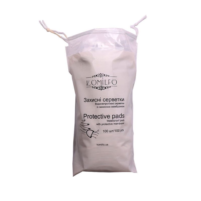 nbmsupply Komilfo Protective Pads – protective lint-free wipes, 100 pcs 834050