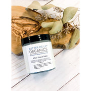 Butter Me Up Organics Organic After Shave Balm Face Dark Gray