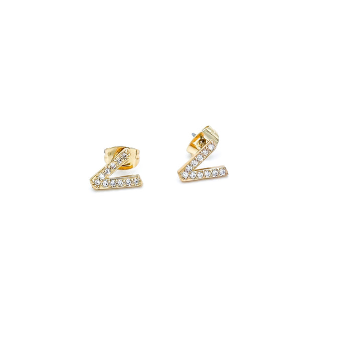 Meyer Initial Stud Earring by Jonesy Wood