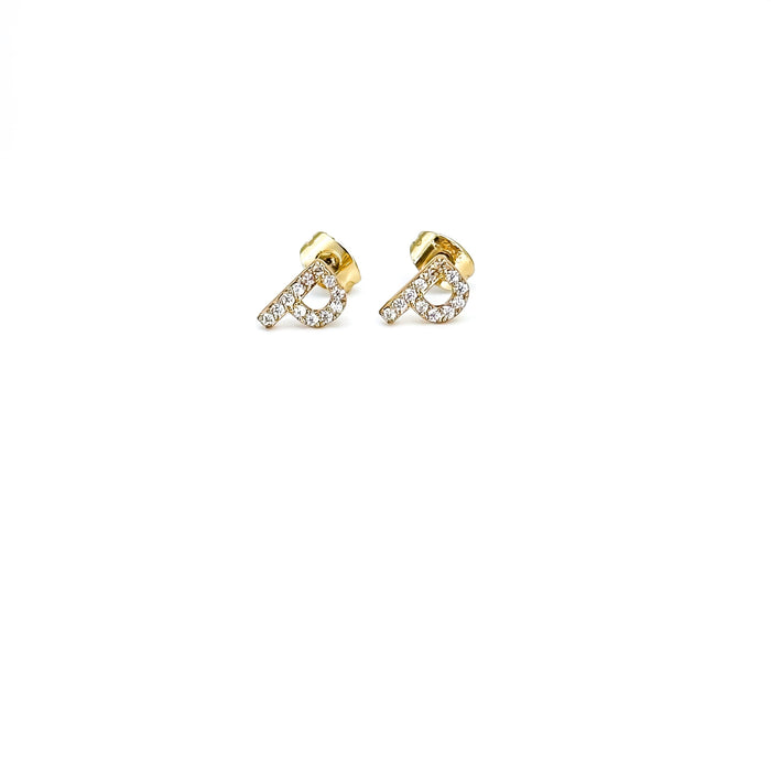 Meyer Initial Stud Earring by Jonesy Wood