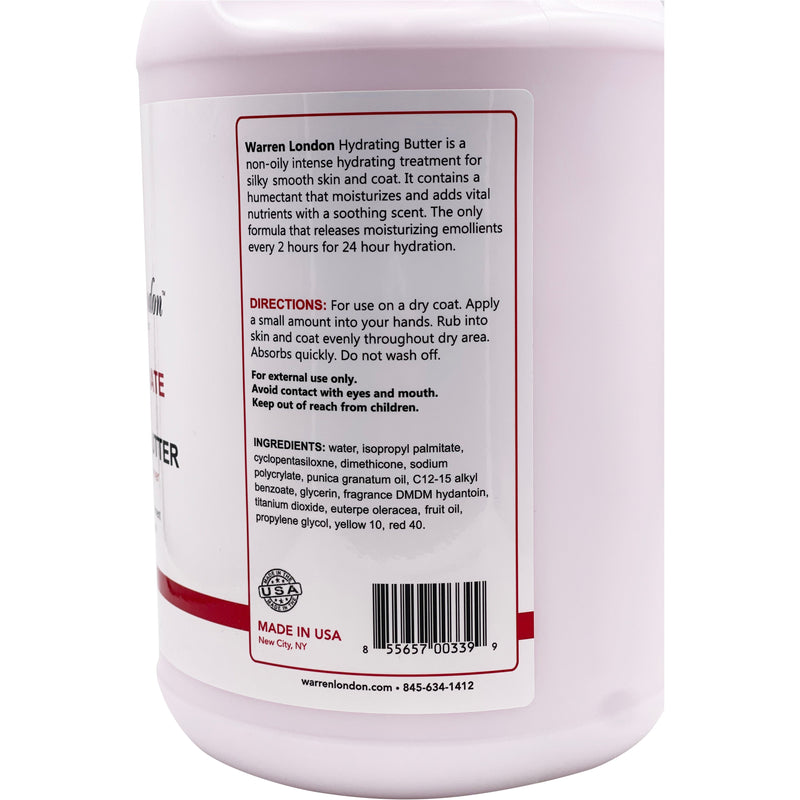 Warren London Hydrating Butter - For Skin & Coat - Professional Size Grooming Size Product