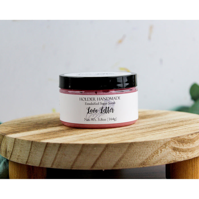 Holder Handmade - Love Letter Sugar Scrub 5.8oz - 10oz