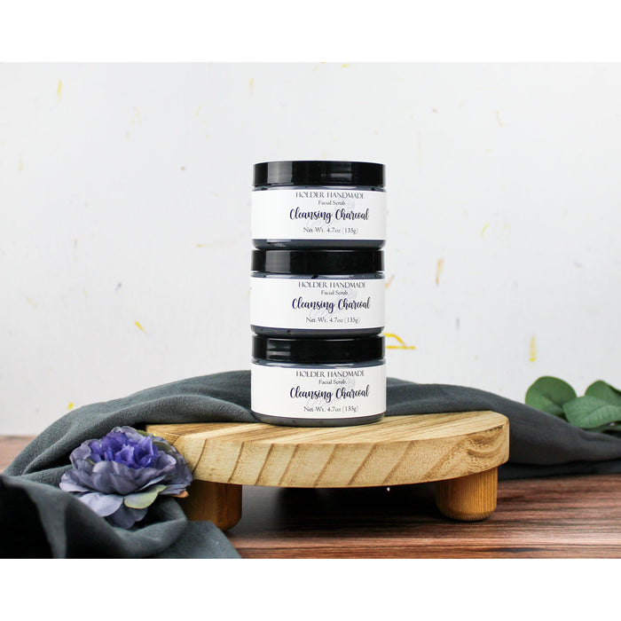 Holder Handmade - Charcoal Tea Tree Facial Scrub 4oz