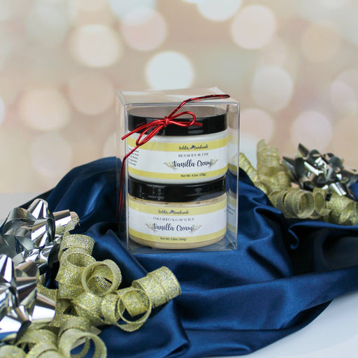 Holder Handmade - Vanilla Cream Bliss Gift Set 6oz - 4oz
