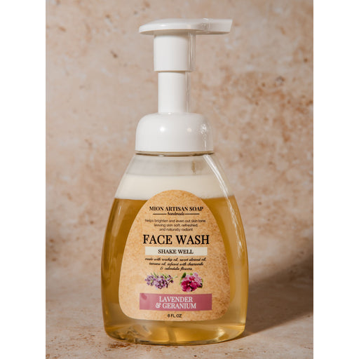 MION Artisan Soap Co. Face Wash | with Rose Hip and Tamanu Oils