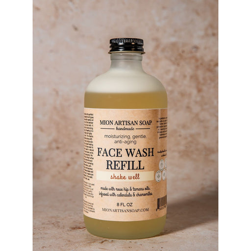 MION Artisan Soap Co. Face Wash Refill | with Rose Hip and Tamanu Oils