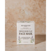MION Artisan Soap Co. French Rose Clay Face Mask | Tone, Clear, and Detox