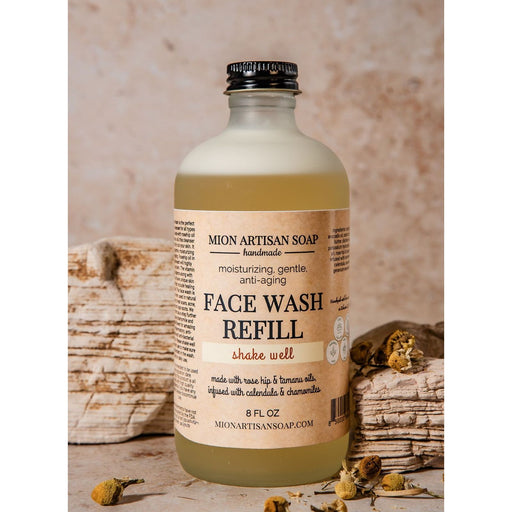 MION Artisan Soap Co. Face Wash Refill | with Rose Hip and Tamanu Oils