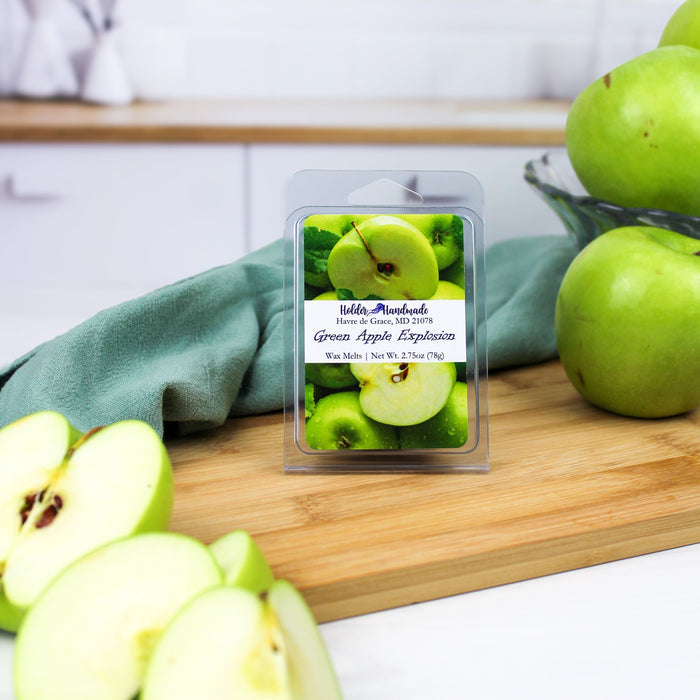 Holder Handmade - Green Apple Explosion Wax Melts 3.25oz