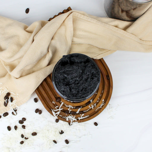 Holder Handmade - Coffee & Coconut Charcoal Sugar Scrub 5.8 0z - 10oz