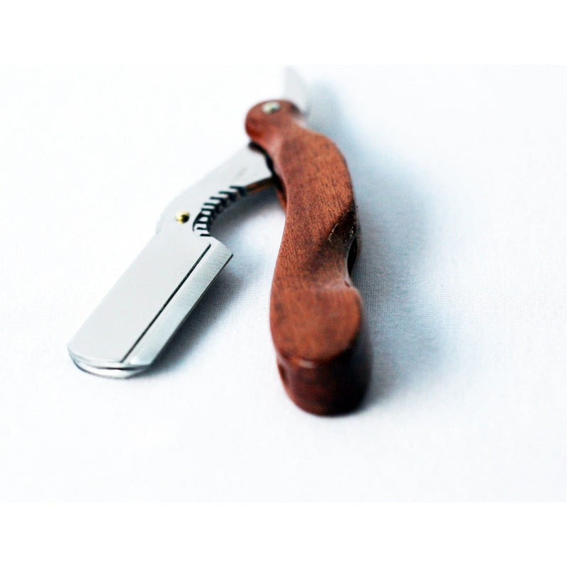 CreationsByWill Mahogany Shavette Heavy Shavette