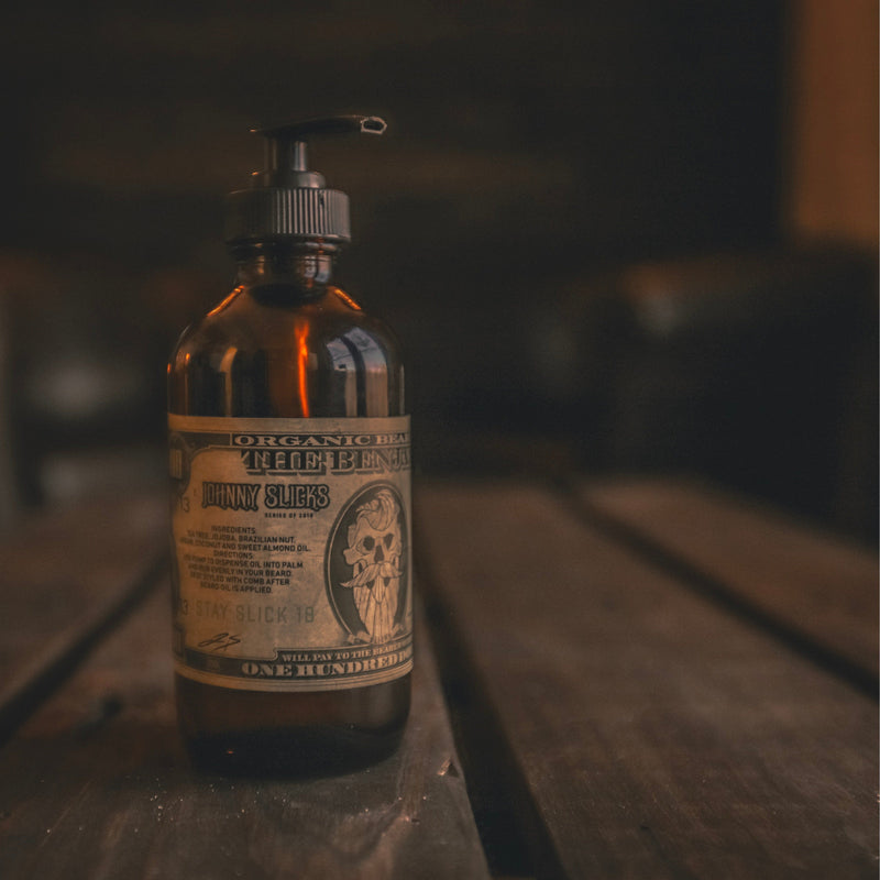 Johnny Slicks Benjamin Beard Oil